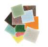 Murano Glas Mosaiksteine, 20 x 20 mm, 150g, ca. 50 Stück, buntmix