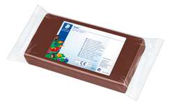 STAEDTLER® Noris® Plastilin Knete, 1000 g, Braun