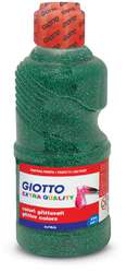 Gouache pailletée Giotto , 250 ml, Vert franc
