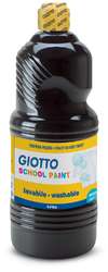 Tempéra scolaire GIOTTO, 1 litre, Noir