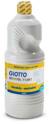 Tempéra scolaire GIOTTO, 1 litre, Blanc