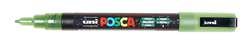 Feutre pointe conique PC-3M pailleté Posca, 0,9 - 1,3mm, Vert foncé scintillant