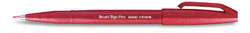 Pentel® Sign Pen Brush, Brush Sign Pen, Rot