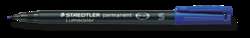 STAEDTLER® Lumocolor® permanent pen 313, einzeln, Superfein, 0,4 mm, Blau