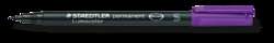 STAEDTLER® Lumocolor® permanent pen 313, einzeln, Superfein, 0,4 mm, Violett