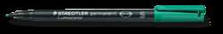 Feutre fin permanent Lumocolor® STAEDTLER®, pen 313, fin, 0,6 mm, vert
