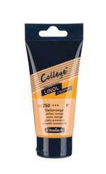 Encre pour linogravure College® LINOL SCHMINCKE, Tube de 75 ml, Orange jaunâtre