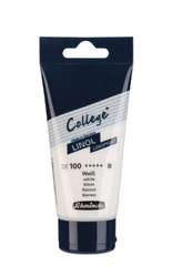 Encre pour linogravure College® LINOL SCHMINCKE, Tube de 75 ml, Blanc