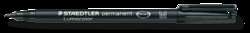 STAEDTLER® Lumocolor® permanent pen 317, einzeln, Medium, 1 mm, Schwarz