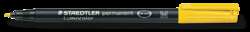 Feutre moyen Lumocolor® permanent STAEDTLER®, pen 317, moyen, 1 mm, jaune