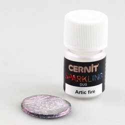 CERNIT® Sparkling Pigmentpulver, 2 g, Arktisches Feuer