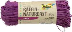 FOLIA Naturbast Raffia, 50 g, Eosin
