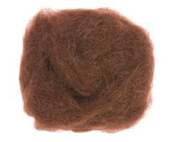 GLOREX Schafwolle, 30 g, Braun