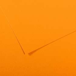 CANSON® Mi-Teintes® Farbiges Künstlerpapier, 50 cm x 65 cm, Gelborange
