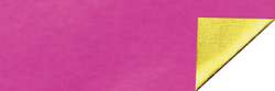 URSUS® Alu-Bastelfolie, glänzend, 10 m Rolle**, Rosa/Gold