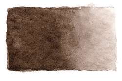 Aquarelle fine Studio GERSTAECKER, godet entier, brun sépia