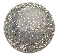 Silber Glitter