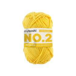 Laine myboshi N° 2, 50 g, 100 m, Pissenlit