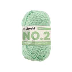 Laine myboshi N° 2, 50 g, 100 m, Menthe