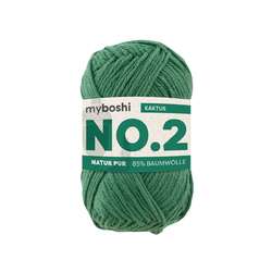 Laine myboshi N° 2, 50 g, 100 m, Cactus
