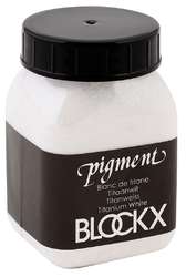 Pigments pour artiste BLOCKX, Blanc de titane 100 g