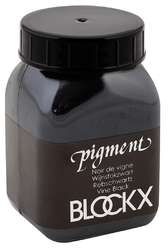 BLOCKX Künstler-Pigmente, Pigment, Rebschwarz, 70 g