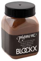 BLOCKX Künstler-Pigmente, Pigment, Umbra gebrannt, 70 g