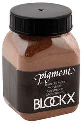BLOCKX Künstler-Pigmente, Pigment, Marsbraun, 60 g