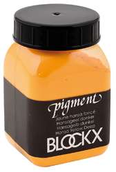 BLOCKX Künstler-Pigmente, Pigment, Hansagelb dunkel, 30 g