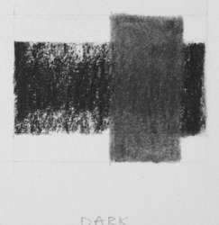 Crayon fusain aquarellable Derwent, Foncé