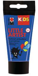 Marabu KiDS LITTLE ARTIST Künstlermal- und Bastelfarbe, 75 ml, Dunkelblau