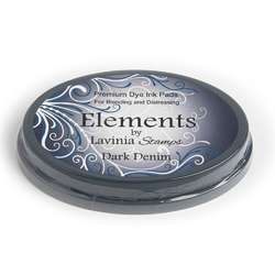 Coussin d´encre Lavinia Elements Premium, Coussin d´encr, Denim foncé