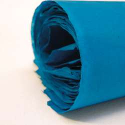 KHADI Handgeschöpftes Lokta Büttenpapier, 50 cm x 75 cm, Türkis