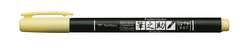Feutre pinceau Fudenosuke TOMBOW®, couleurs pastelles, Jaune clair