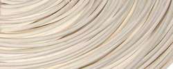 Rotin de couleur, 250 g, blanc blanchi