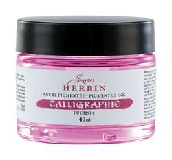 HERBIN pigmentierte Kalligrafietinte, 40 ml, Fuchsia