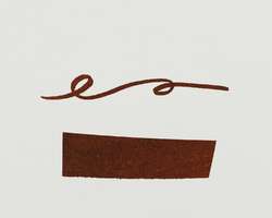 Encre pour calligraphie HERBIN, à l´unité, 30 ml, Lie de thé