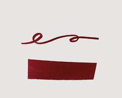 Encre pour calligraphie HERBIN, à l´unité, 30 ml, Rouge amarante