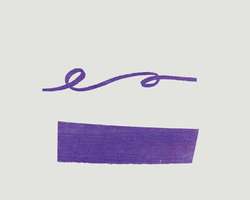 Encre pour calligraphie HERBIN, à l´unité, 30 ml, Iris sagesse