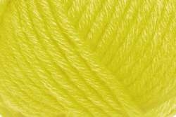 Laine myboshi N° 1, 50 g, 55 m, Jaune fluo