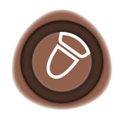 FABER-CASTELL Goldfaber Creative Marker mit Rundspitze 1,5 mm, 1.5 mm Rundspitze, maple syrup