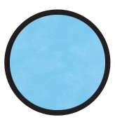 Demi-marqueurs à alcool OLO, Pointe pinceau, Bleu poudre B4.1