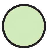 Demi-marqueurs à alcool OLO, Pointe pinceau, Brume printanière G7.0