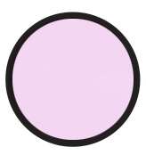 Demi-marqueurs à alcool OLO, Pointe pinceau, Rose pastel RV1.0