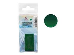 Bloc cire pour Encaustique Creartec, 10 g, Vert foncé