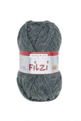 schoeller+stahl Filzwolle Filzi, 50 g, Grau-meliert