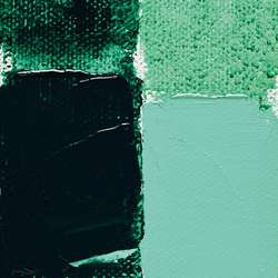Peinture à l'huile extra-fine Leroux, 60 ml, Vert cyanine