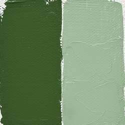 Peinture à l'huile extra-fine Leroux, 60 ml, Vert oxyde chrome véritable