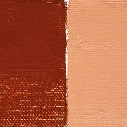 Peinture à l'huile extra-fine Leroux, 60 ml, Terre de Sienne brûlée