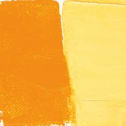 Peinture à l'huile extra-fine Leroux, 60 ml, Jaune foncé